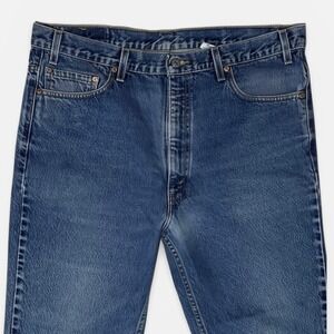 Levi's 517 Boot Cut Jeans Men's 40x32 Blue Vintage Made in USA Denim